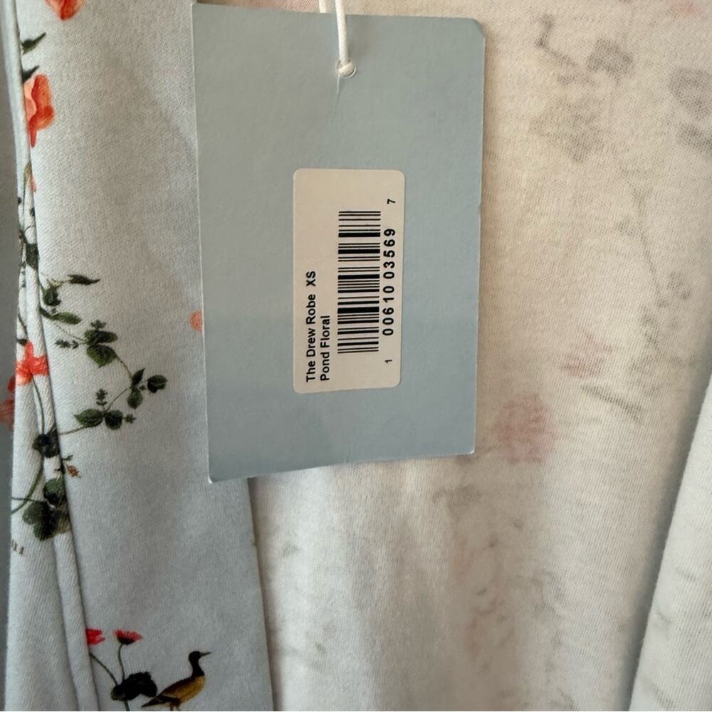 Hill House Drew Floral Robe Jeanine - Picture 6 of 7